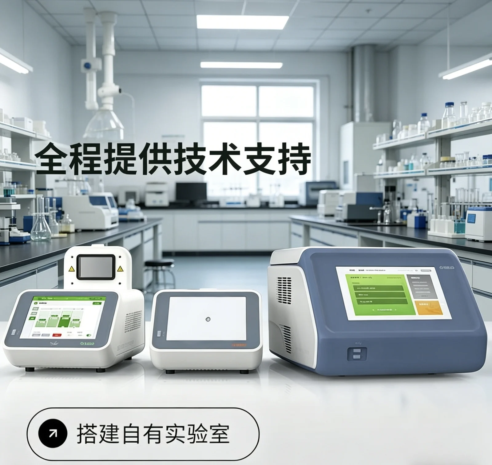 搭建賽鴿分子診斷實驗室